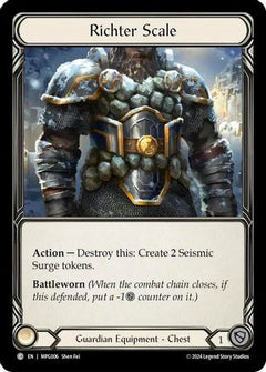 Richter Scale (MPG006) [Mastery Pack Guardian] Cold Foil - Deck Out Gaming