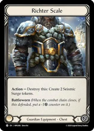 Richter Scale (MPG006) [Mastery Pack Guardian] Cold Foil - Deck Out Gaming