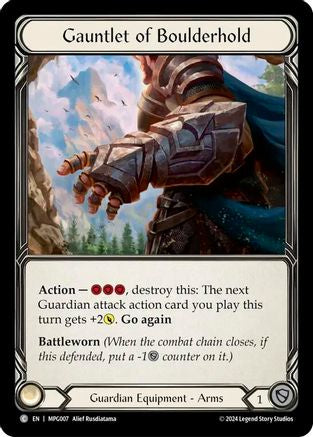 Gauntlet of Boulderhold (MPG007) [Mastery Pack Guardian] - Deck Out Gaming