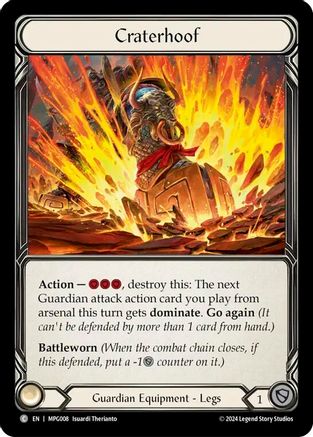 Craterhoof (BVO008) [Mastery Pack Guardian] Cold Foil - Deck Out Gaming