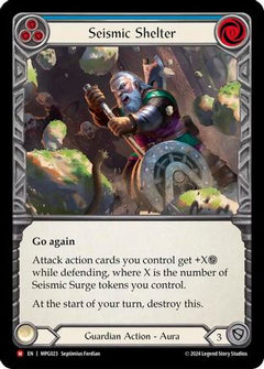 Seismic Shelter (MPG023) [Mastery Pack Guardian] Rainbow Foil - Deck Out Gaming
