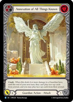 Annexation of All Things Known (Extended Art) (MPG029) [Mastery Pack Guardian] Rainbow Foil - Deck Out Gaming