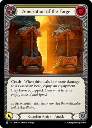 Annexation of the Forge (MPG031) [Mastery Pack Guardian] - Deck Out Gaming