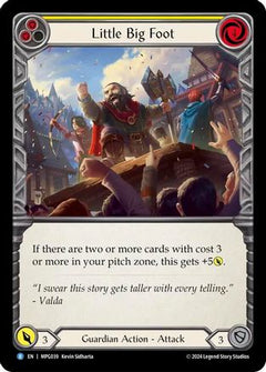 Little Big Foot (Yellow) (MPG039) [Mastery Pack Guardian] - Deck Out Gaming