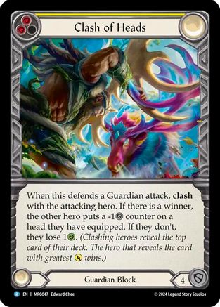 Clash of Heads (MPG047) [Mastery Pack Guardian] - Deck Out Gaming