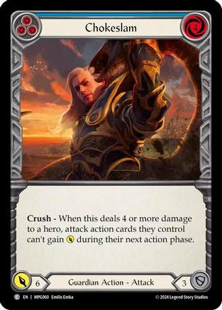 Chokeslam (Blue) (MPG060) [Mastery Pack Guardian] - Deck Out Gaming
