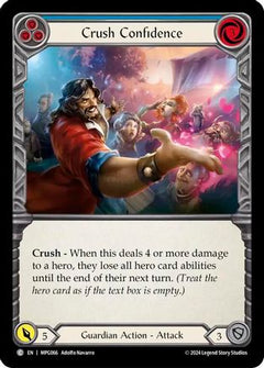 Crush Confidence (Blue) (MPG066) [Mastery Pack Guardian] - Deck Out Gaming