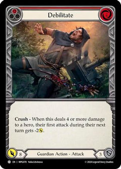 Debilitate (Red) (MPG070) [Mastery Pack Guardian] - Deck Out Gaming
