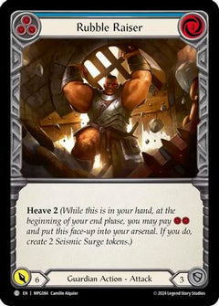 Rubble Raiser (Blue) (MPG084) [Mastery Pack Guardian] - Deck Out Gaming