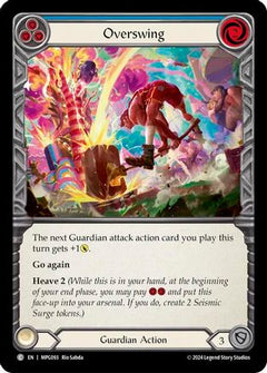 Overswing (Blue) (MPG093) [Mastery Pack Guardian] Rainbow Foil - Deck Out Gaming