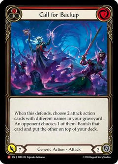 Call for Backup (MPG126) [Mastery Pack Guardian] Rainbow Foil - Deck Out Gaming