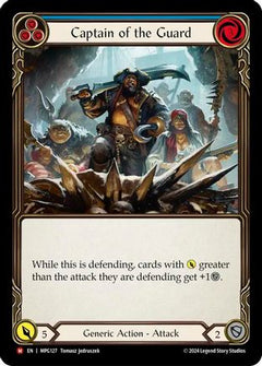 Captain of the Guard (MPG127) [Mastery Pack Guardian] Rainbow Foil - Deck Out Gaming