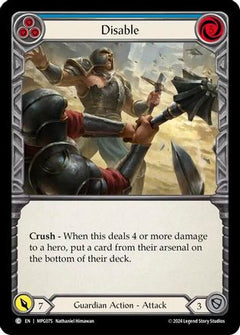Disable (Blue) (MPG075) [Mastery Pack Guardian] - Deck Out Gaming