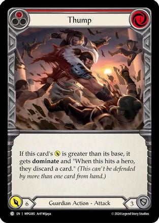 Thump (Red) (MPG085) [Mastery Pack Guardian] - Deck Out Gaming