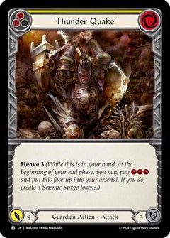 Thunder Quake (Yellow) (MPG089) [Mastery Pack Guardian] - Deck Out Gaming