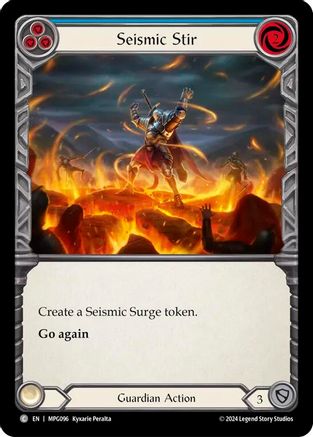 Seismic Stir (Blue) (MPG096) [Mastery Pack Guardian] - Deck Out Gaming