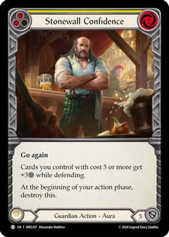 Stonewall Confidence (Yellow) (MPG107) [Mastery Pack Guardian] - Deck Out Gaming