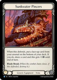 Sunkwater Pincers (MPG116) [Mastery Pack Guardian] Cold Foil - Deck Out Gaming
