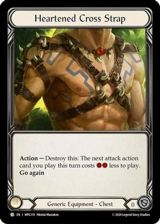 Heartened Cross Strap (MPG119) [Mastery Pack Guardian] - Deck Out Gaming