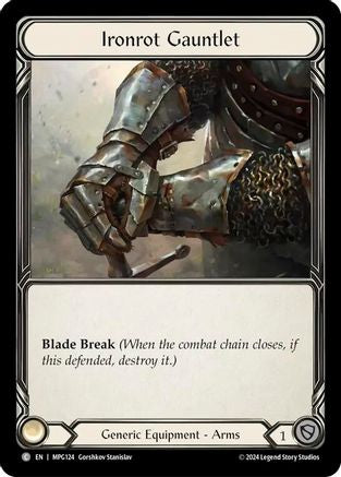 Ironrot Gauntlet (MPG124) [Mastery Pack Guardian] - Deck Out Gaming