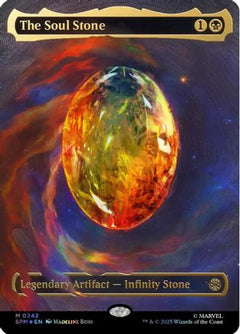 The Soul Stone (Cosmic Foil) (242) [Marvel's Spider-Man] foil - Deck Out Gaming