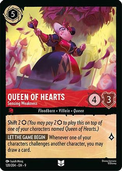 Queen of Hearts - Sensing Weakness (120/204) [Fabled] - Deck Out Gaming