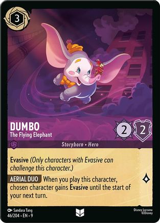 Dumbo - The Flying Elephant (46/204) [Fabled] Cold Foil - Deck Out Gaming