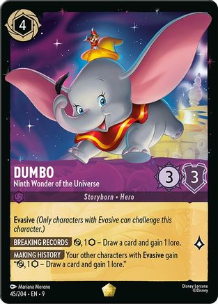 Dumbo - Ninth Wonder of the Universe (45/204) [Fabled] Cold Foil - Deck Out Gaming