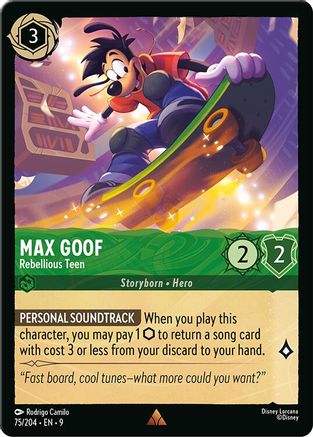 Max Goof - Rebellious Teen (75/204) [Fabled] Holofoil - Deck Out Gaming