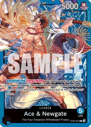 Ace & Newgate (ST22-001) [Starter Deck 22: Ace & Newgate]-1
