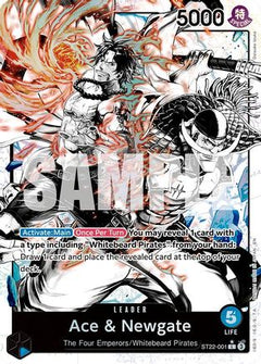 Ace & Newgate (Parallel) (ST22-001) [Starter Deck 22: Ace & Newgate] Foil-1