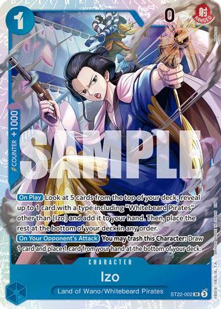 Izo (ST22-002) [Starter Deck 22: Ace & Newgate] Foil-1