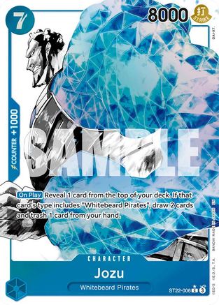 Jozu (Parallel) (ST22-006) [Starter Deck 22: Ace & Newgate] Foil