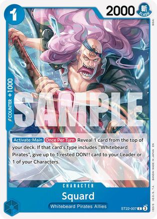 Squard (ST22-007) [Starter Deck 22: Ace & Newgate]-1
