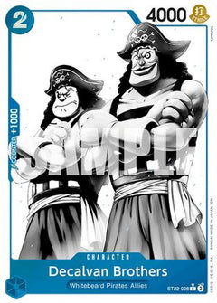 Decalvan Brothers (Parallel) (ST22-008) [Starter Deck 22: Ace & Newgate] Foil-1