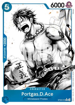 Portgas.D.Ace (Parallel) (ST22-010) [Starter Deck 22: Ace & Newgate] Foil-1