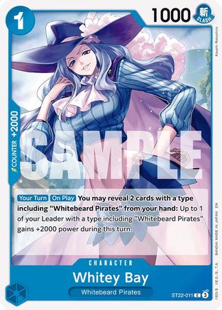Whitey Bay (ST22-011) [Starter Deck 22: Ace & Newgate]-1