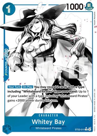 Whitey Bay (Parallel) (ST22-011) [Starter Deck 22: Ace & Newgate] Foil-1