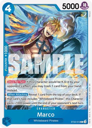Marco (ST22-012) [Starter Deck 22: Ace & Newgate]-1