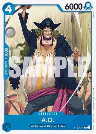 A.O. (ST22-014) [Starter Deck 22: Ace & Newgate]-1