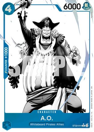 A.O. (Parallel) (ST22-014) [Starter Deck 22: Ace & Newgate] Foil