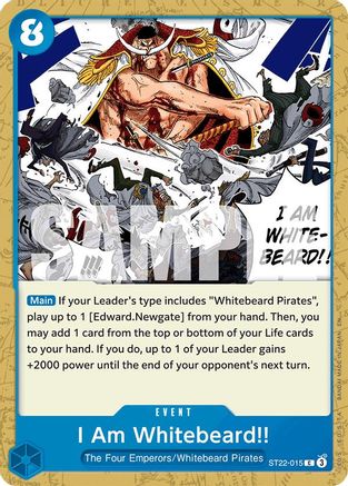 I Am Whitebeard!! (ST22-015) [Starter Deck 22: Ace & Newgate]-1