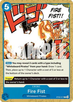 Fire Fist (ST22-017) [Starter Deck 22: Ace & Newgate]-1