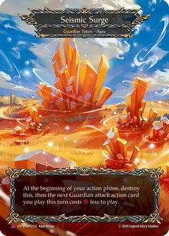 Seismic Surge (Crystal) (Marvel) (MPG112) [Mastery Pack Guardian] Cold Foil - Deck Out Gaming