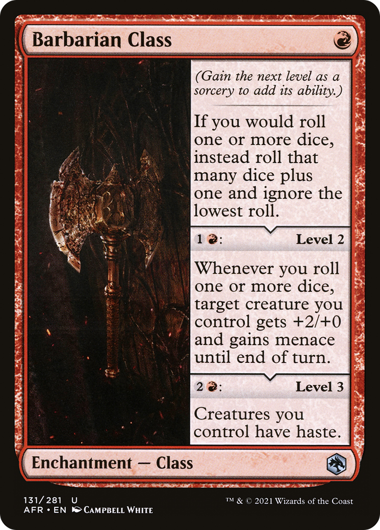 Barbarian Class (131) [Adventures in the Forgotten Realms] - Deck Out Gaming