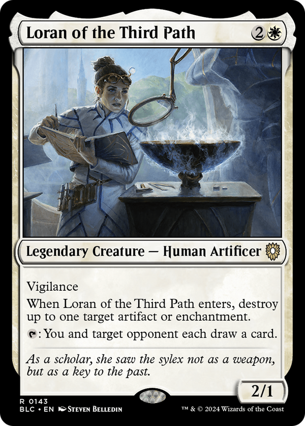 Loran of the Third Path (143) [Bloomburrow Commander] - Deck Out Gaming