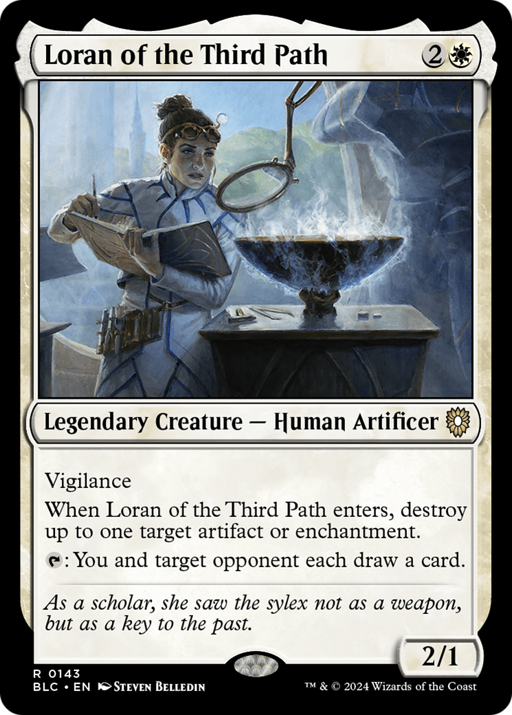 Loran of the Third Path (143) [Bloomburrow Commander] - Deck Out Gaming