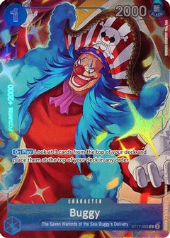 Buggy (Seven Warlords of the Sea Binder Set) (ST17-003) [One Piece Promotion Cards] Foil - Deck Out Gaming