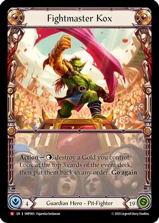 Fightmaster Kox (SMP003) [Smash Palace] - Deck Out Gaming
