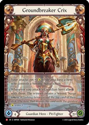 Groundbreaker Crix (SMP004) [Smash Palace] - Deck Out Gaming